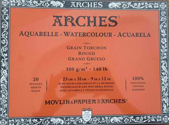 Продам бумагу для акварели 100% хлопок Arches torchon
