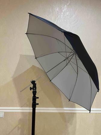 Зонт JINBEI 100 см чёрно-белый