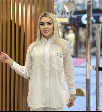 Белая рубашка от Турецкого бренда Sassofono
