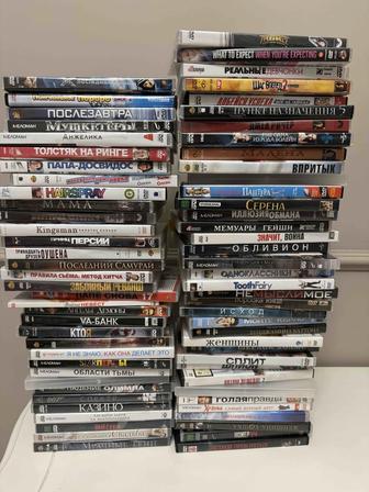 DVD диски 70 штук фильмы