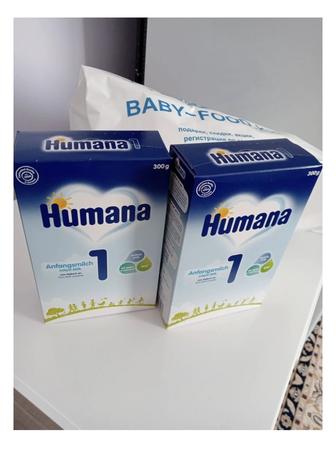 Humana 1 (единичка) смесь для детей. Сухое молоко для детей