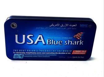 USA Blue Shark ( голубая акула ) мужской возбудитель 12 шт