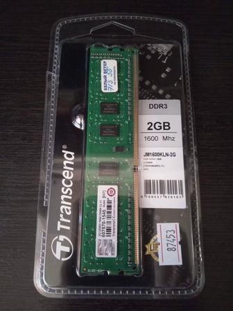 Память DDR3 Transcend 2Gb 1600 Mhz