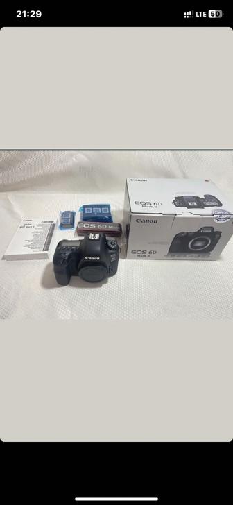 Фотокамера Canon EOS 6D Mark II
Body сатылат