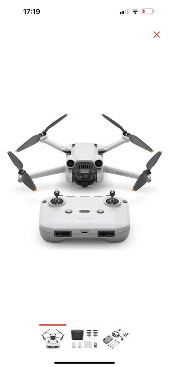 Продам абсолютно новый Дрон DJI Mini 3 Pro Fly More Kit Plus серый