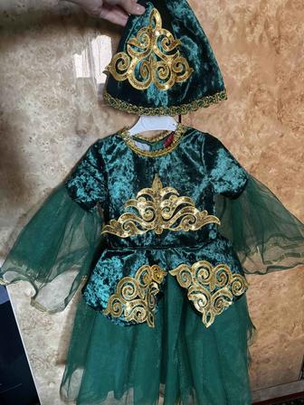 Казахское национальное платье на девочку