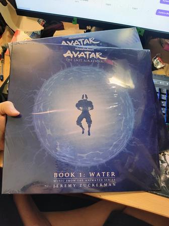 Аватар 2 цветные виниловые пластинки, Avatar The Last Airbender Vinyl 2LP