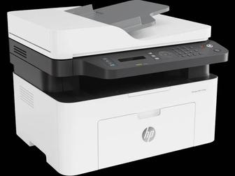 HP LaserJet 137fnw, мфу, принтер, сканер, копир