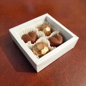 Сердце | Алмаз шоколад ручной работы