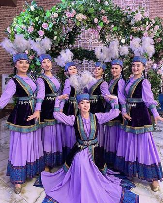 Пошив казахских национальных, танцевальных, сценических платьев и костюмов
