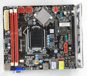 Мат.Плата LGA 1155 BioStar H61MGV3 2x DDR3