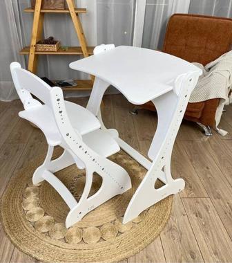 Продам новый растущий стол и стул