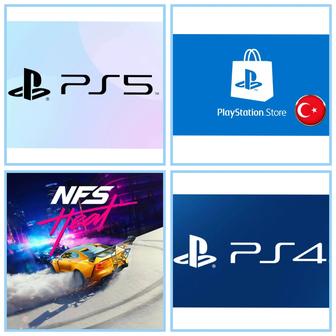 Продажа игр PS4 PS5 Sony PlayStation Пополнение Турция Украина Подписки