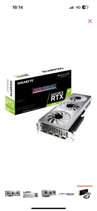 Видеокарта GIGABYTE GeForce RTX 3060 VISION OC 12GB