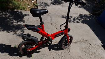 Продам Электрический велосипед DAUSCHER DEB-12 RED. б/у.