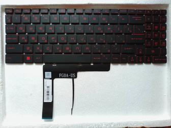 Клавиатура ноутбука msi gl66 gf66 gf76 ms-1581, 1582, 1583, 1595, gl 7