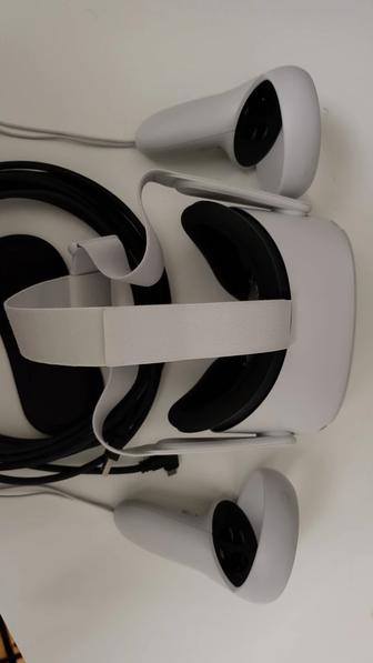 Очки виртуальной реальности Oculus Quest 2 128 Gb белый + USB Type C 3.2 5