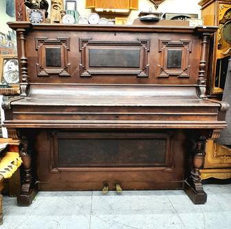 Пианино LEIPZIG 1897 г. Антиквариат.