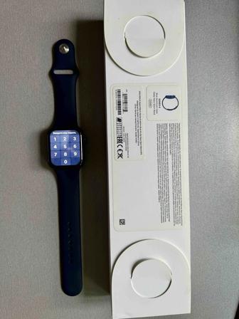 часы Apple Watch 6 series 44 blue