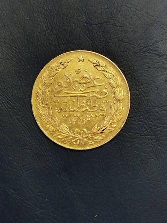 Золотая монета Османской империи