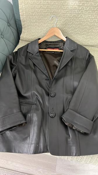 Кожаное турецкое куртка 50 размера