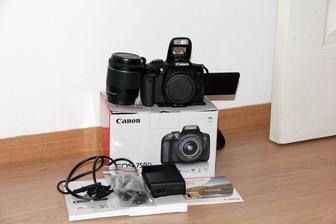 Профессиональный фотоаппарат Canon 750D 18-55mm STm. В коробке с документам