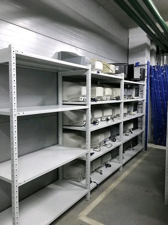 Складские архивные металлические стеллажи для дома гаража