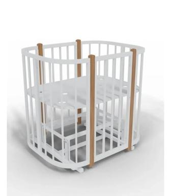 Стильная кроватка для ребенка с рождения до 3-4 лет