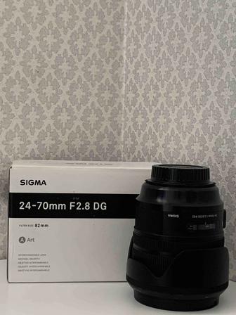 Продам Объектив Sigma 24-70mm f/2.8 DG OS HSM Art для Canon