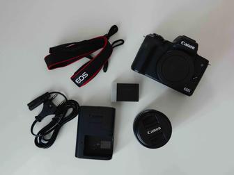 Продаю Фотокамеру Canon EOS M50 Mark II kit EF-M 15-45mm f/3.5-6.3 IS STM