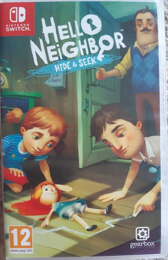 Hello Neighbor Hide and Seek Nintendo Switch русские субтитры б/у оригинал