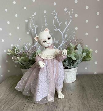 Авторская коллекционная кукла кошка