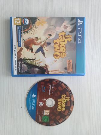 Продаю диск It Takes Two PS4