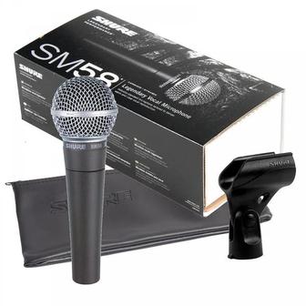 Микрофон Shure SM-58 (шнуровой)
