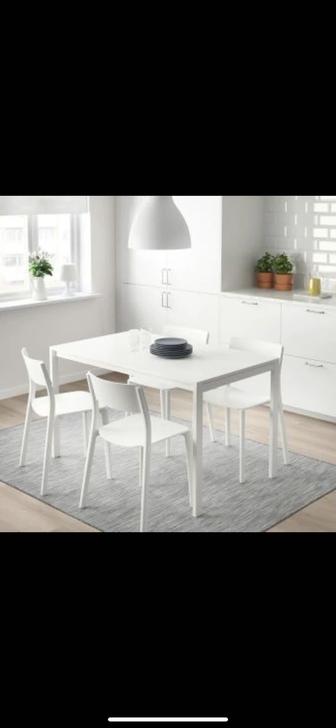 стол IKEA новый в упаковке 79227289 МЕЛЬТОРП Стол, белый, 125x75 см