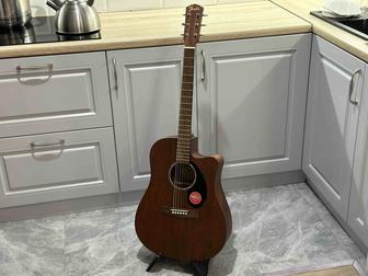 Fender CD-60S brown акустическая гитара