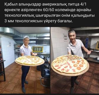 Мастер класс на пицу с диаметром 60 см
