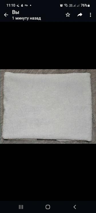 Банное полотенце белое