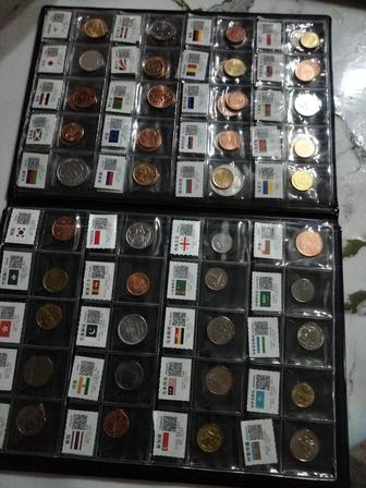 Коллекция монет разных стран мира подарок дедушкам!