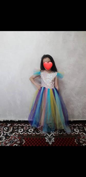 Детское платье Радуга