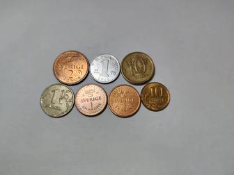 Различные зарубежные монеты