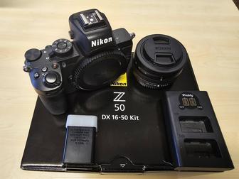 Nikon Z50 с объективом 16-50