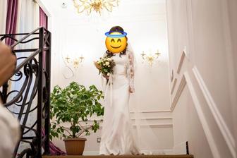 Итальянское свадебное платье в аренду или продам