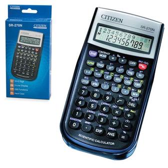 Продам новый калькулятор инженерный 10+2разрядов, 236 функций, Citizen