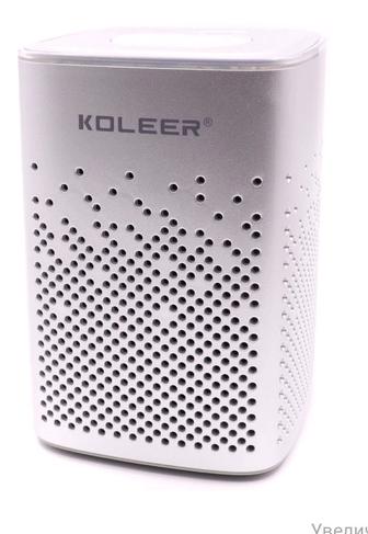 Портативная колонка Koleer S818 серебристый