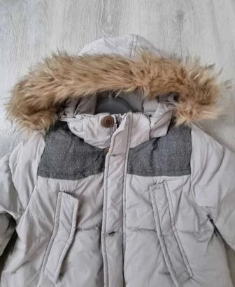 Зимняя куртка Zara, размер 110