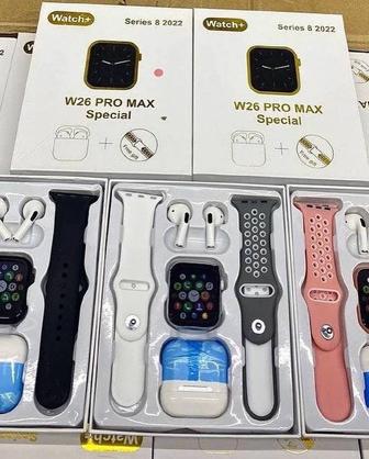 Подарочные наборы Apple watch Эпл вотч смарт часы Наушники