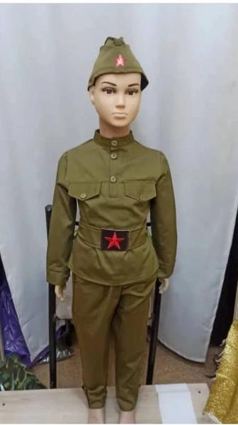 Костюм солдата военного на мальчика (карнавальный костюм)