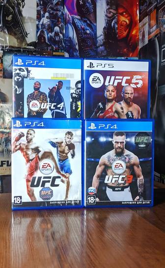 Сборник серии игр UFC PS4-PS5