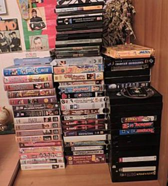 Видеокассеты VHS фильмы и м/ф